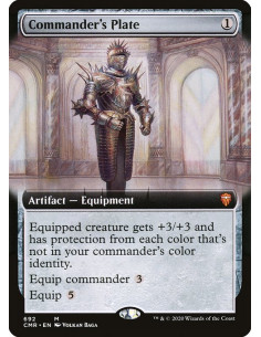 Commander's Plate - Foil