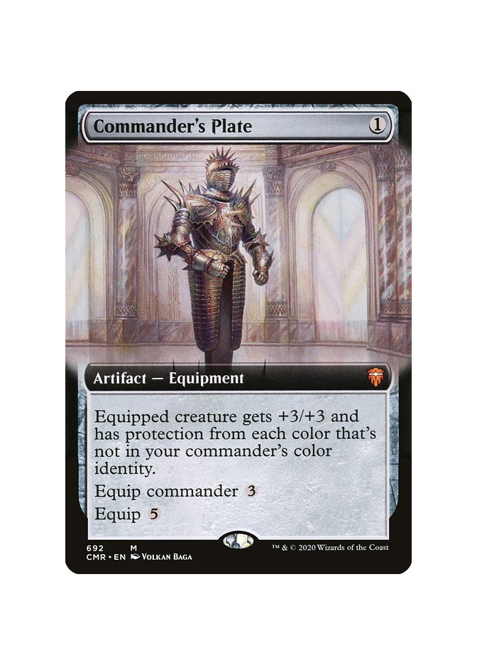 Commander's Plate - Foil