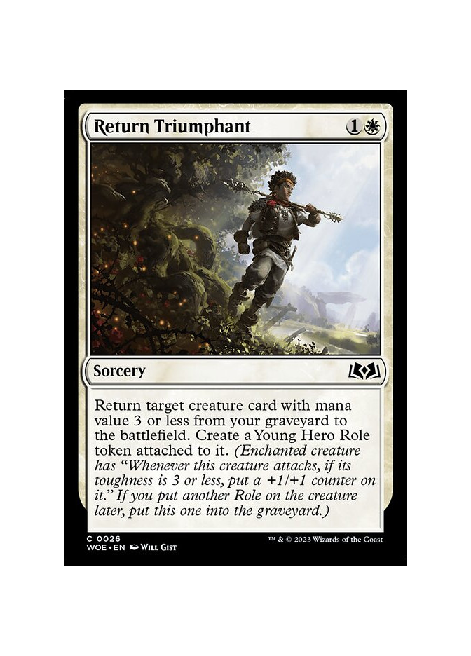 Return Triumphant - Foil
