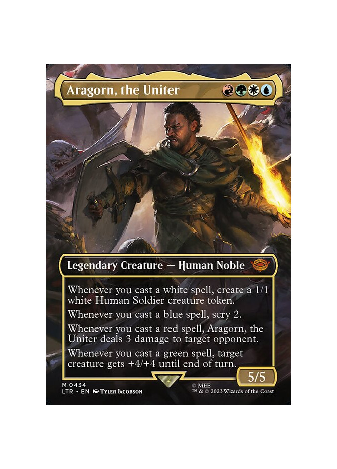 Aragorn, the Uniter - Foil