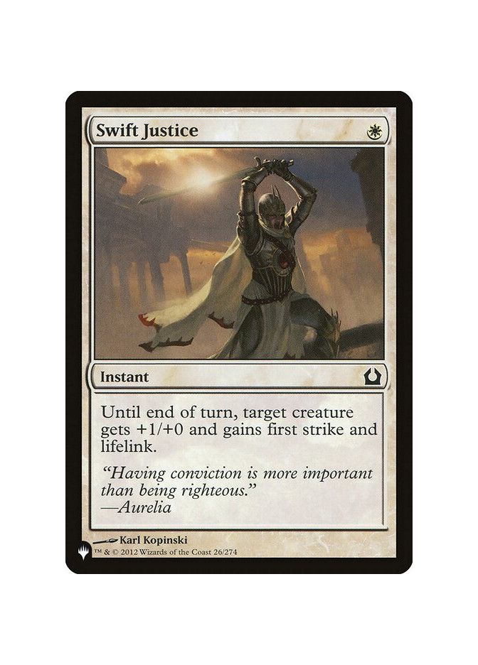 Swift Justice