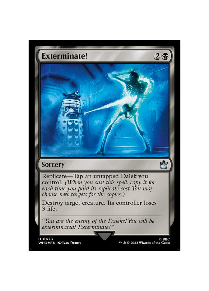 Exterminate! - Foil