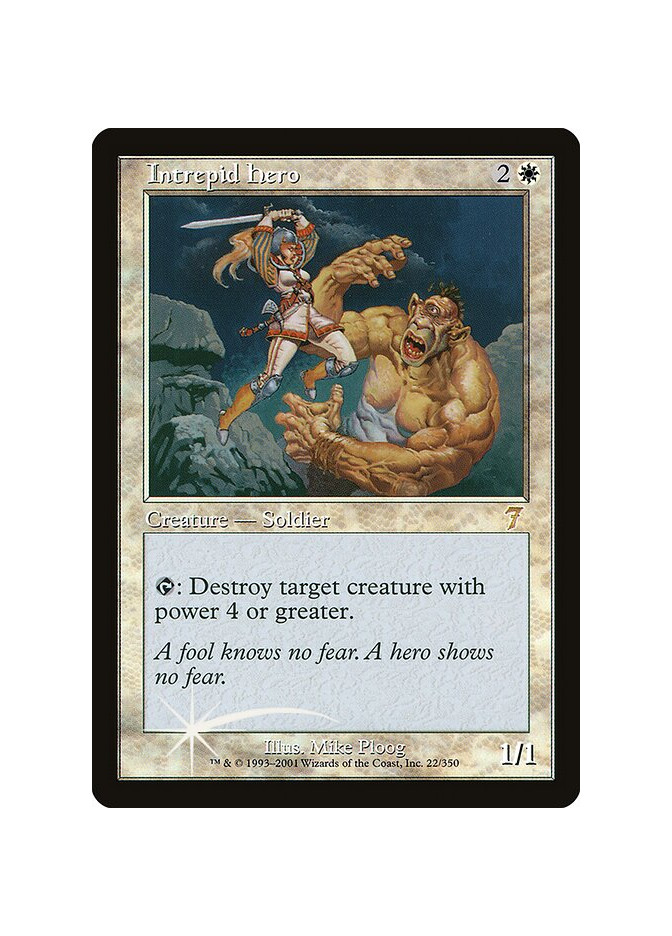 Intrepid Hero - Foil