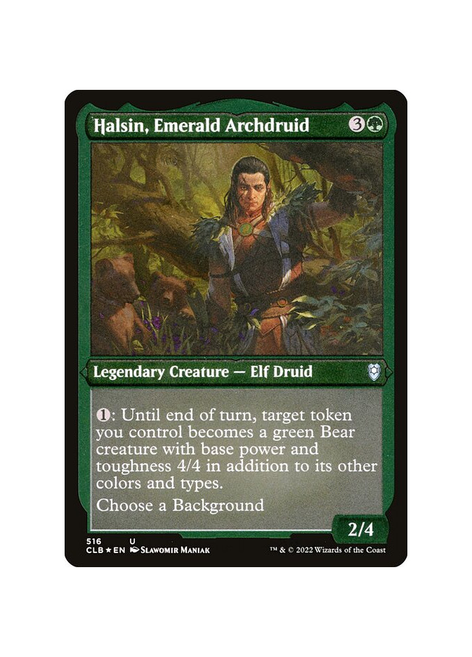 Halsin, Emerald Archdruid - Foil