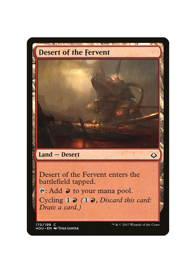 Desert of the Fervent - Foil