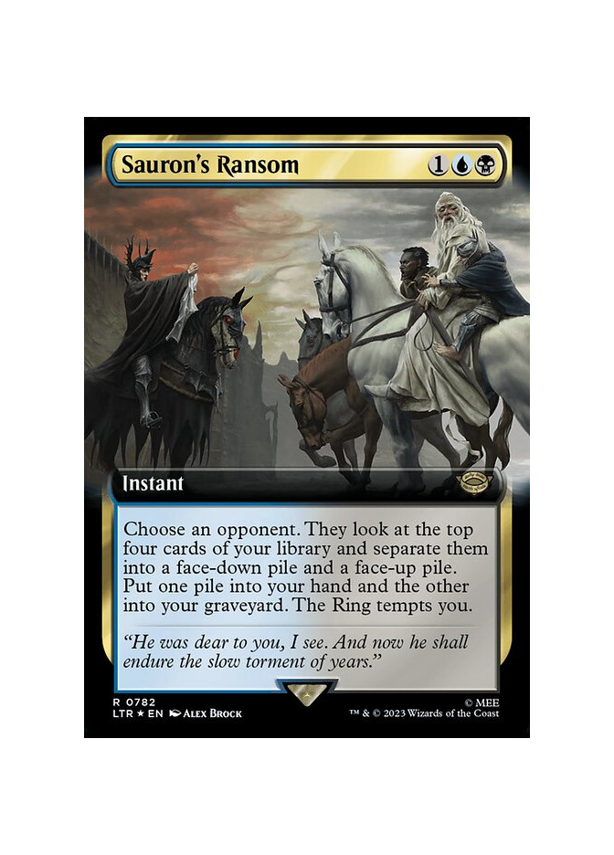 Sauron's Ransom - Foil