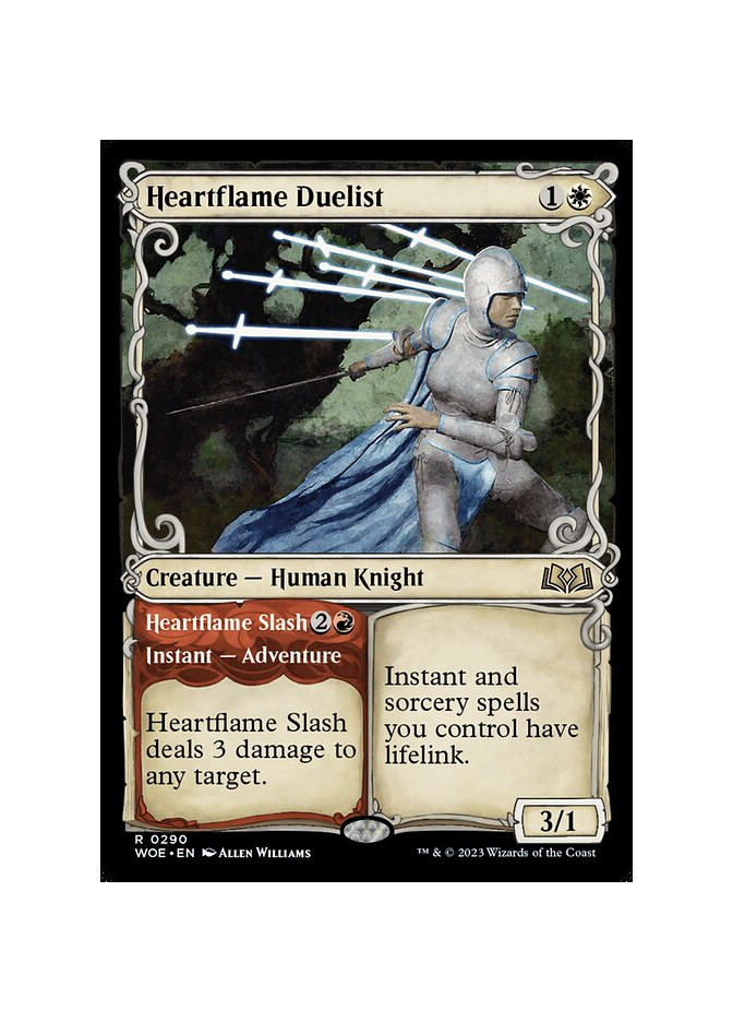 Heartflame Duelist // Heartflame Slash - Foil