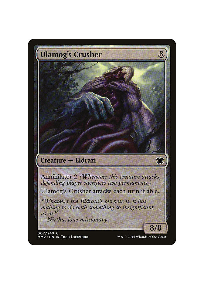 Ulamog's Crusher - Foil