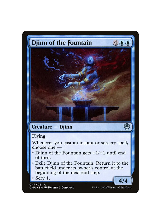 Djinn of the Fountain - Foil