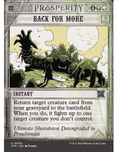 Back for More - Foil