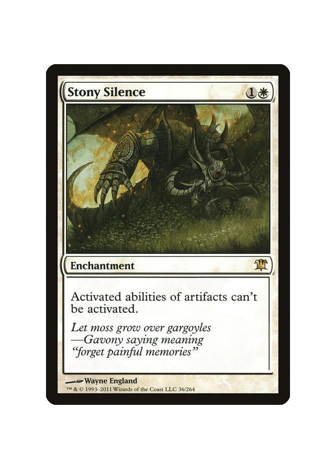 Stony Silence - Foil
