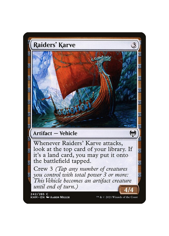 Raiders' Karve - Foil