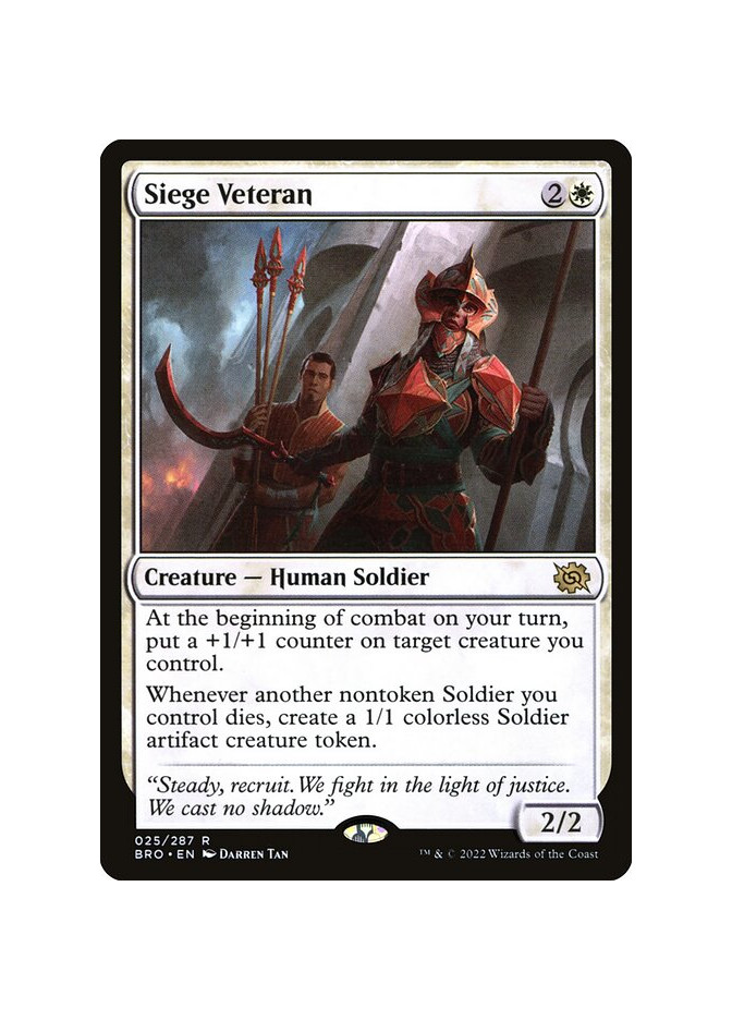 Siege Veteran - Foil