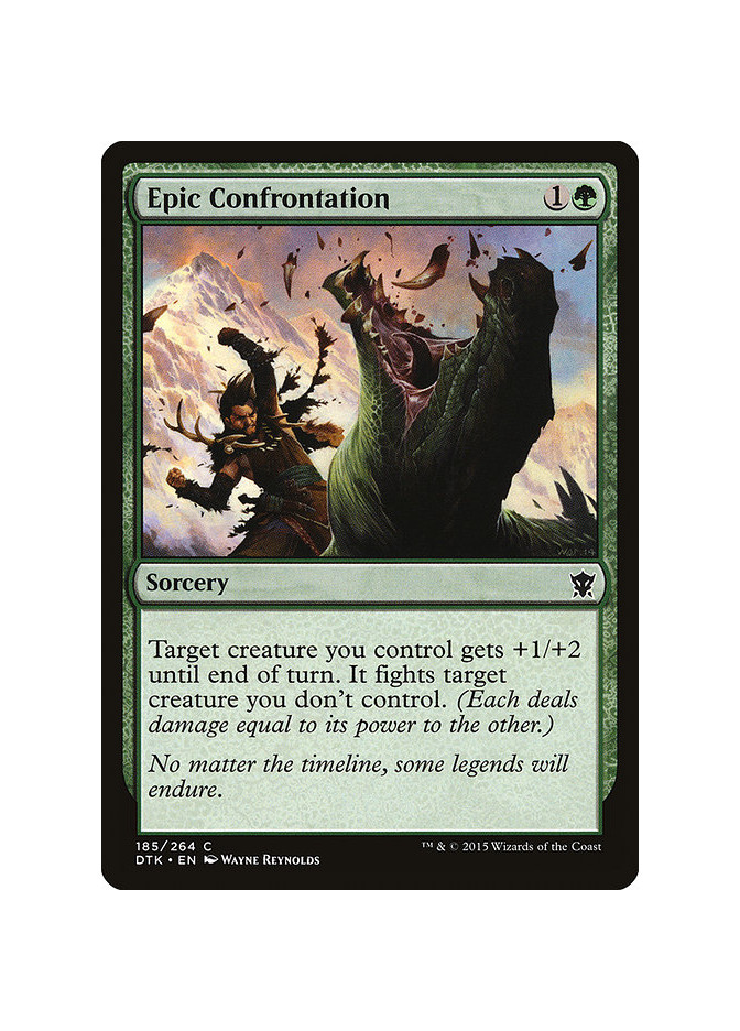 Epic Confrontation