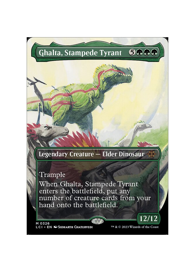 Ghalta, Stampede Tyrant - Foil