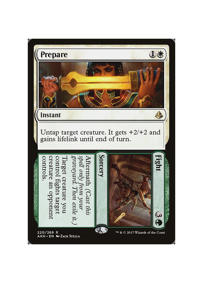 Prepare // Fight - Foil