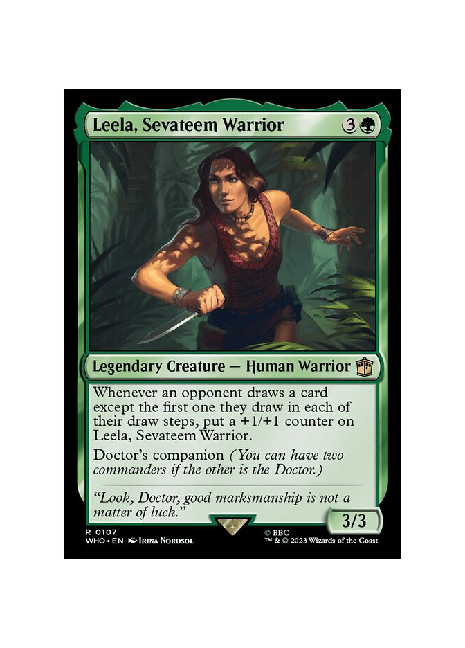 Leela, Sevateem Warrior - Foil