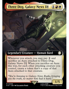 Three Dog, Galaxy News DJ - Foil