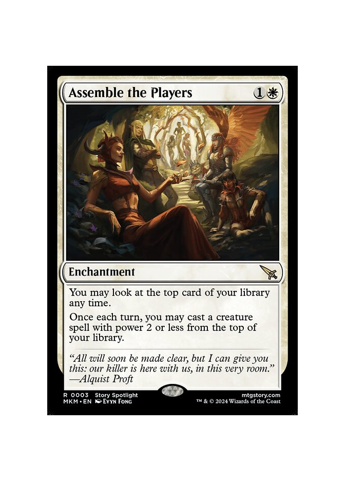 Assemble the Players - Foil