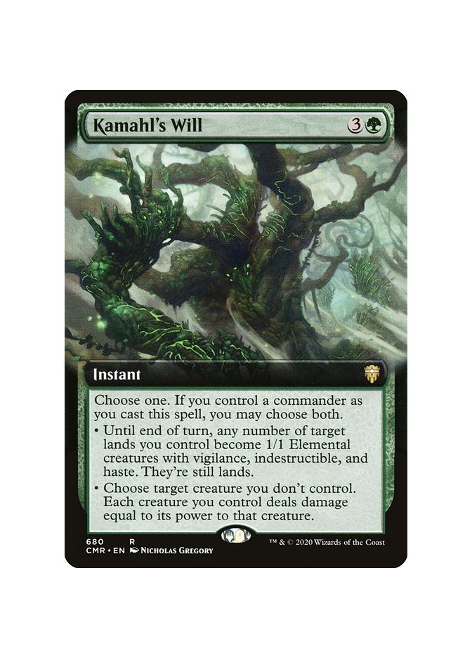 Kamahl's Will
