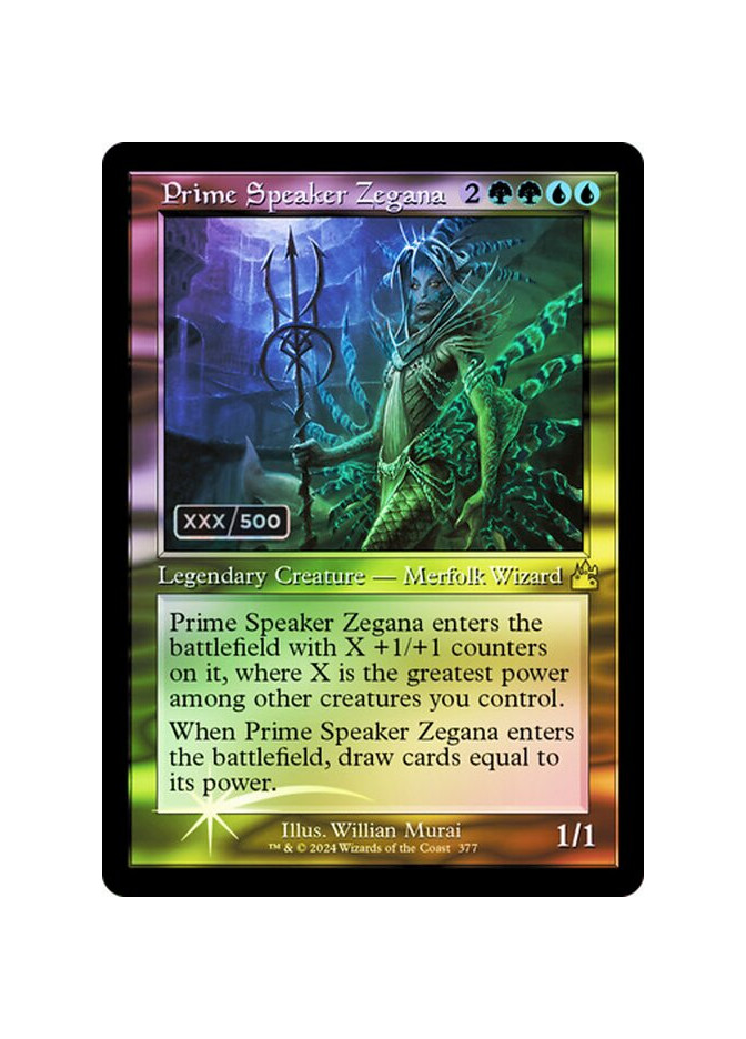 Prime Speaker Zegana - Foil