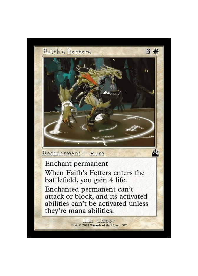 Faith's Fetters