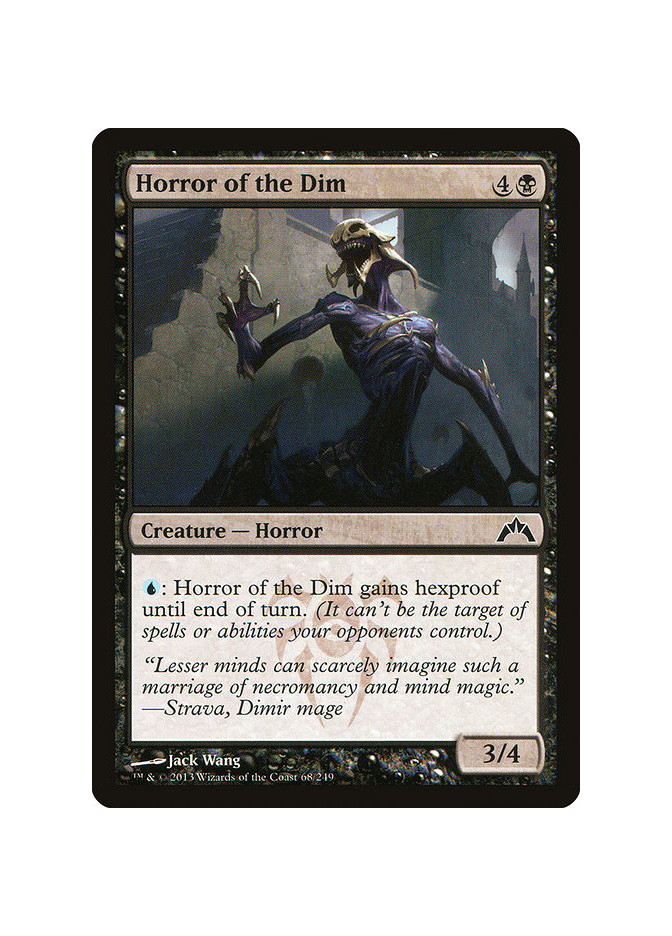 Horror of the Dim - Foil