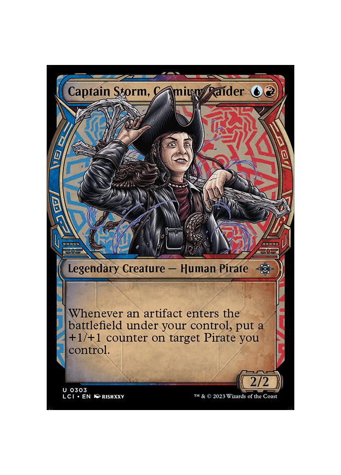 Captain Storm, Cosmium Raider - Foil