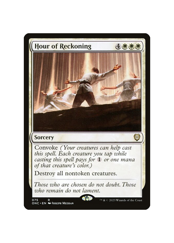 Hour of Reckoning