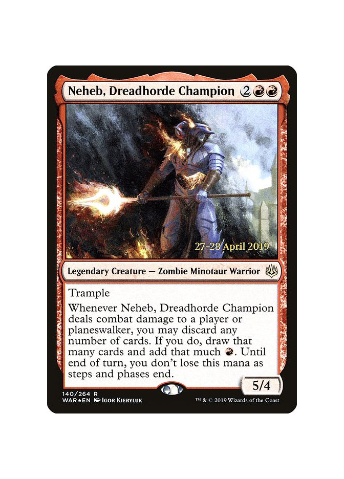 Neheb, Dreadhorde Champion - Foil