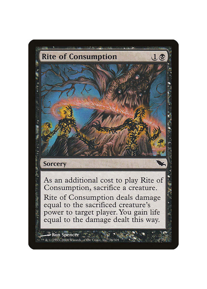 Rite of Consumption - Foil