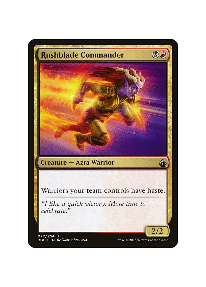 Rushblade Commander