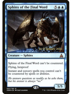 Sphinx of the Final Word - Foil