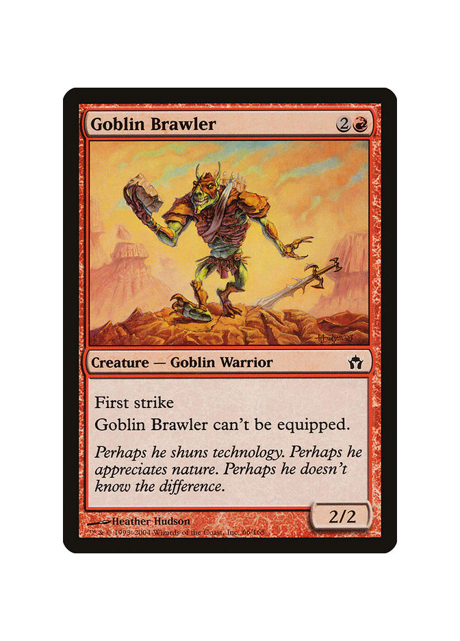 Goblin Brawler - Foil