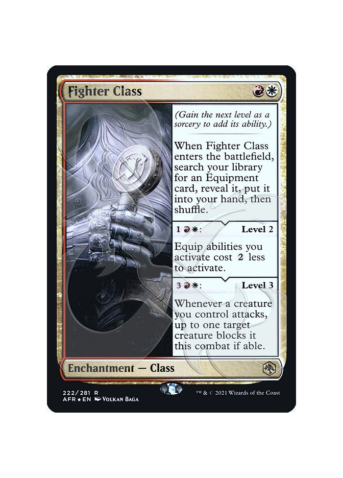 Fighter Class - Foil