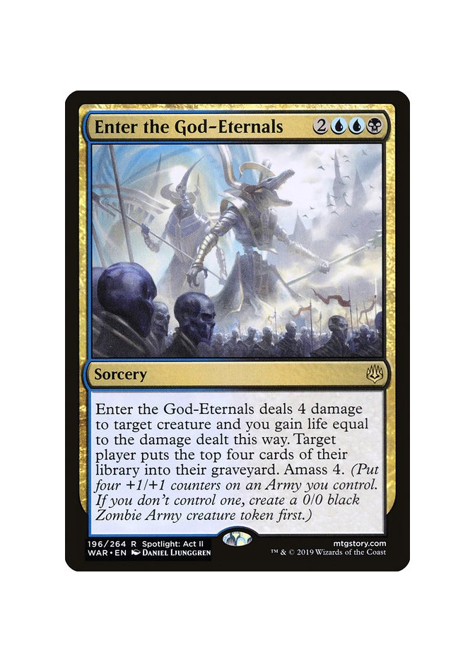 Enter the God-Eternals - Foil