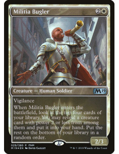 Militia Bugler - Foil