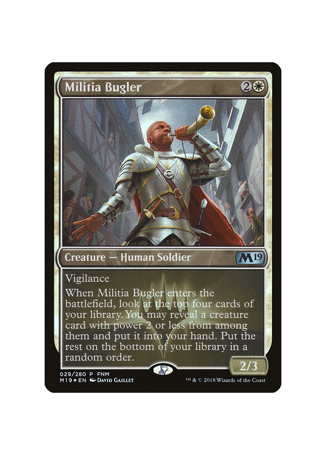 Militia Bugler - Foil