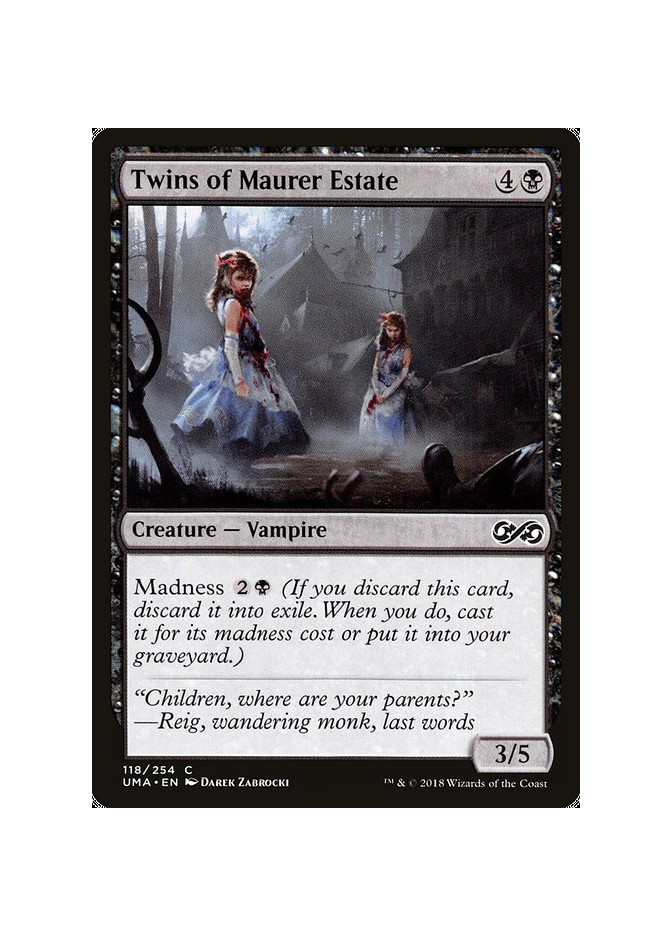 Twins of Maurer Estate - Foil