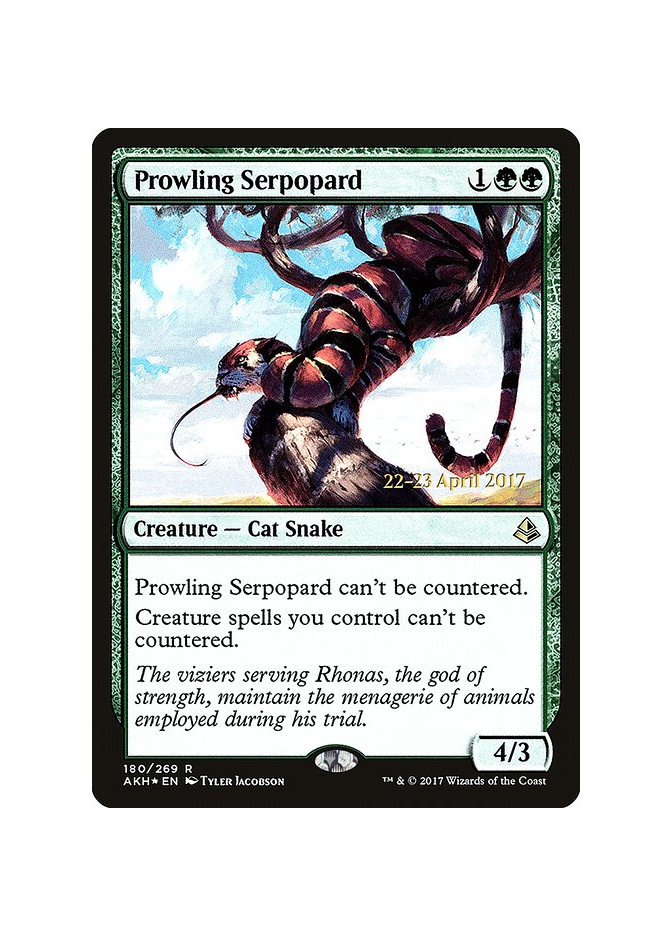Prowling Serpopard - Foil