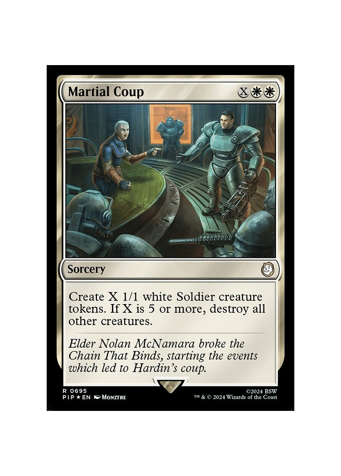 Martial Coup - Foil