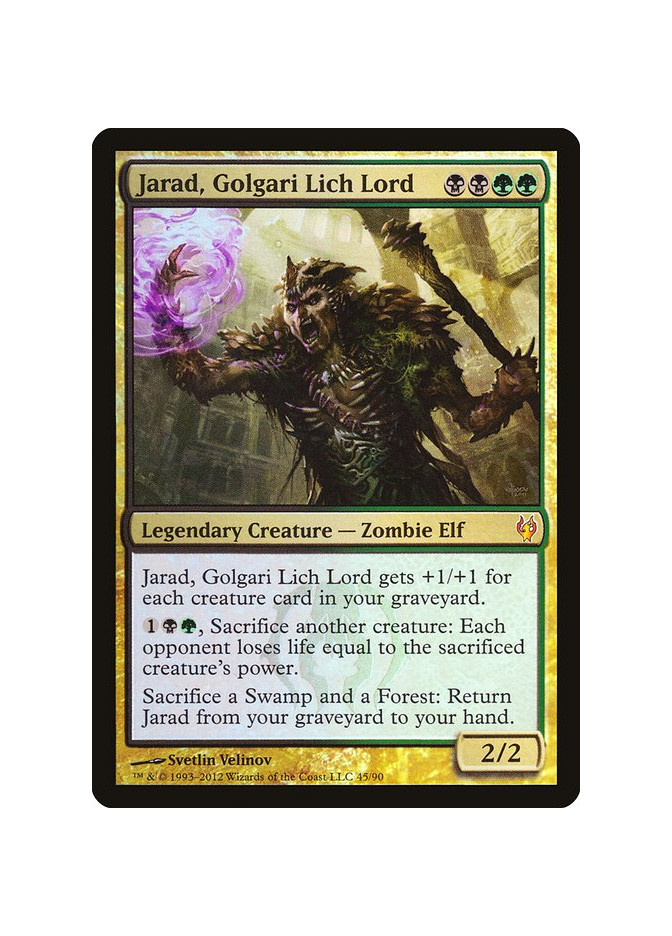 Jarad, Golgari Lich Lord - Foil