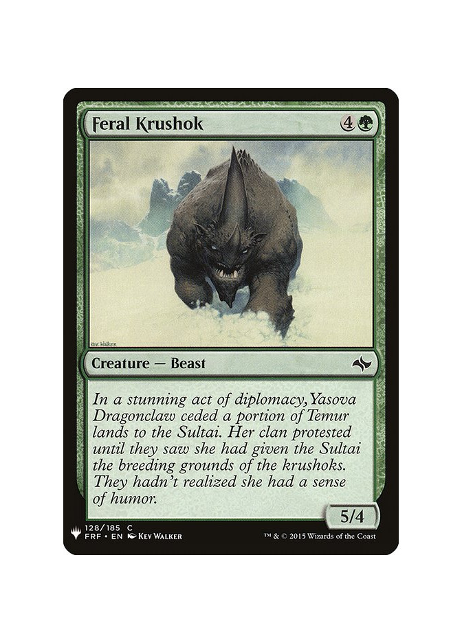 Feral Krushok