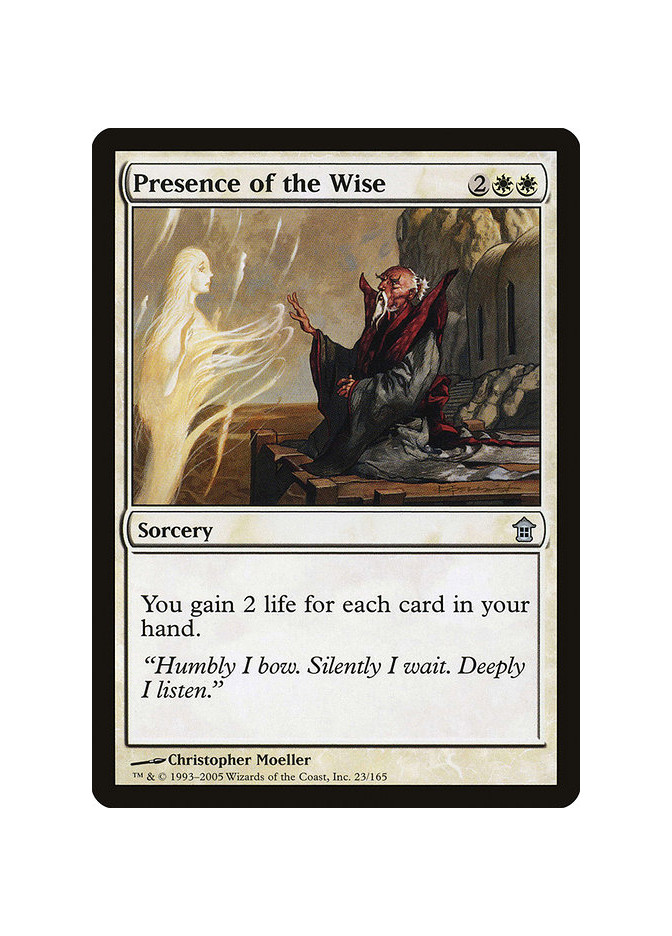Presence of the Wise - Foil