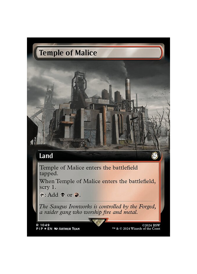 Temple of Malice - Foil