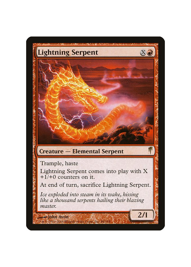 Lightning Serpent - Foil
