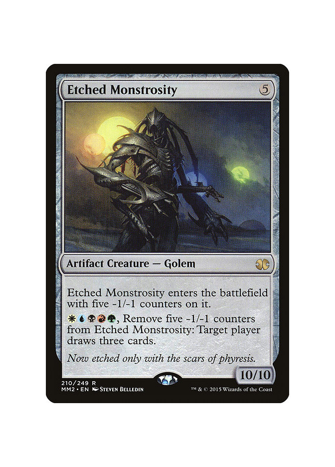 Etched Monstrosity - Foil