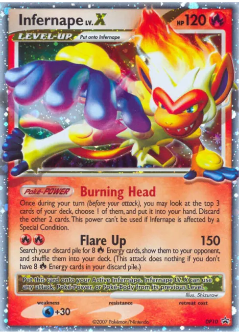 Infernape LV.X