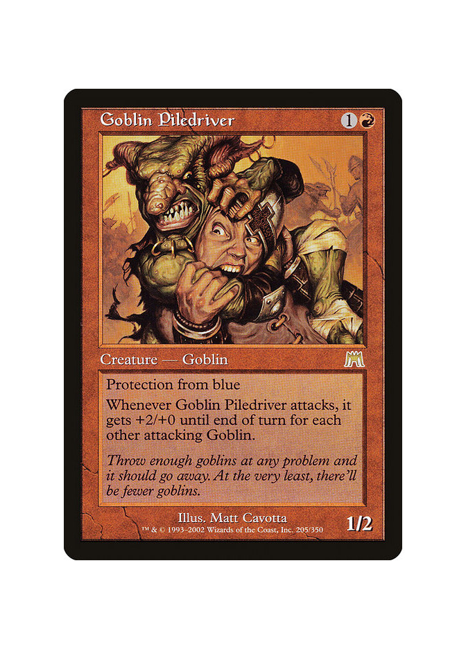 Goblin Piledriver - Foil