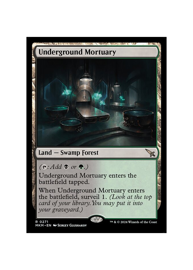 Underground Mortuary - Foil